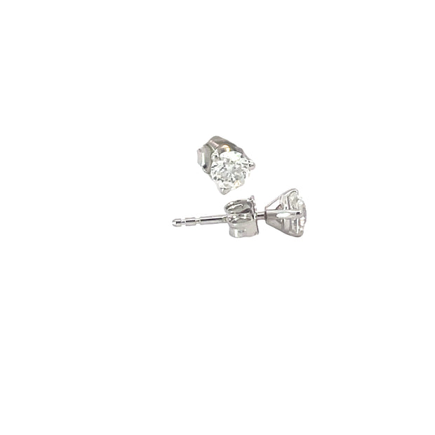 Diamond Solitaire Earring