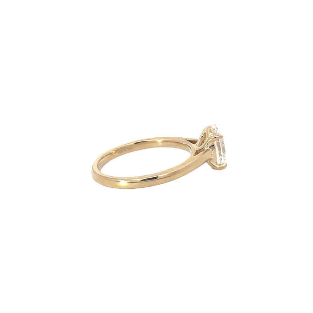 Oval Lab Grown Diamond Engagement Ring