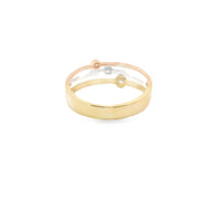 Three Row Diamond Ring