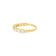 Yellow Gold Diamond Band