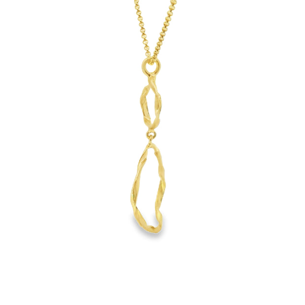 Jorge Revilla Vermeil Twist Pendant