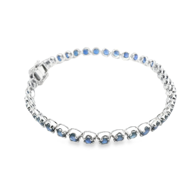 Sapphire Tennis Bracelet