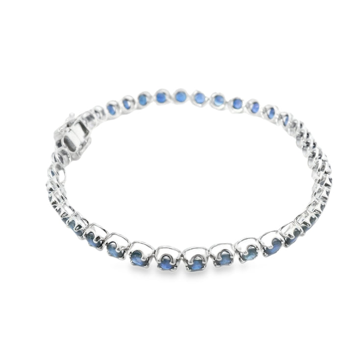 Sapphire Tennis Bracelet