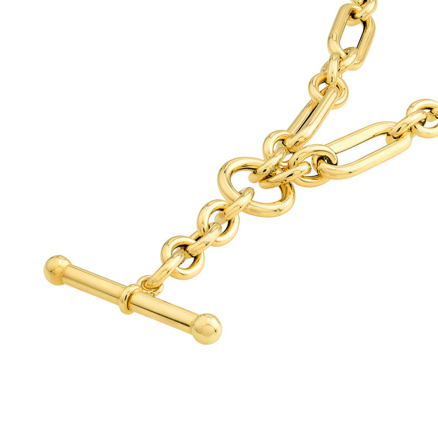 Lariat Oversized Open Link Necklace