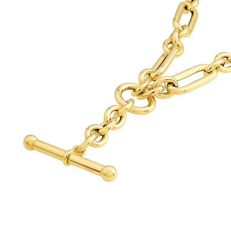 Lariat Oversized Open Link Necklace