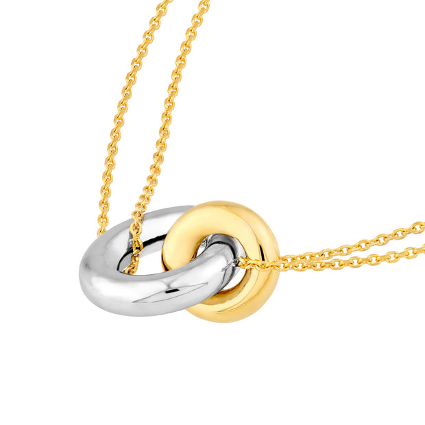 Interlocked Circles Necklace