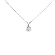 Tanzanite Solitaire Pendant