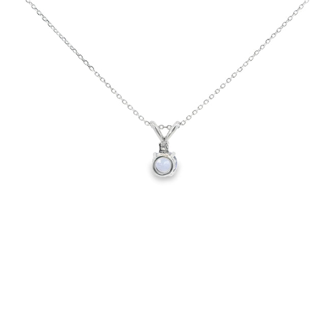 Tanzanite Solitaire Pendant