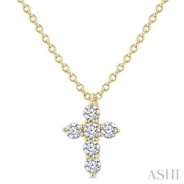 Diamond Cross Pendant
