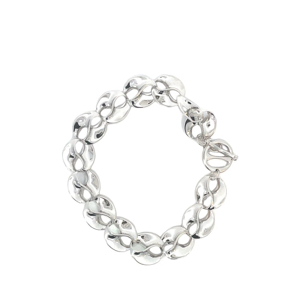 Jorge Revilla Love Silver Collection Bracelet