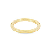 Yellow Gold Diamond Band