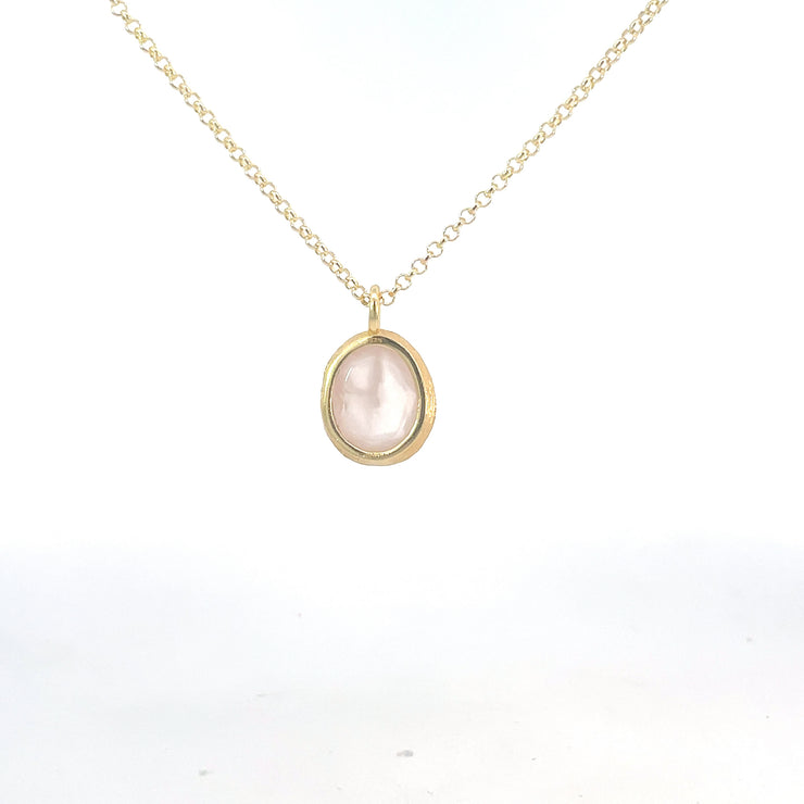 Shade Rose Quartz Necklace