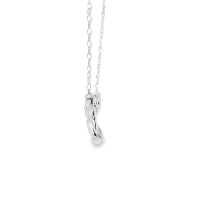 Diamond Pave Butterfly Pendant