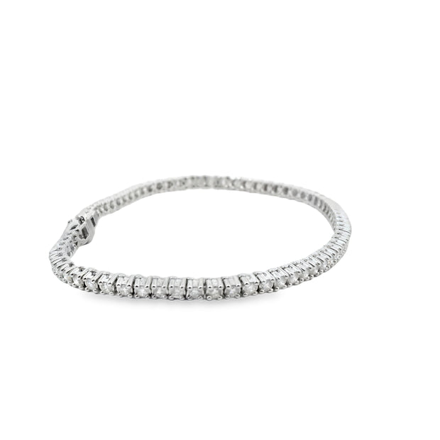 Lab Grown Diamond Tennis Bracelet
