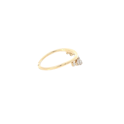 14 Karat Yellow Gold Diamond Ring