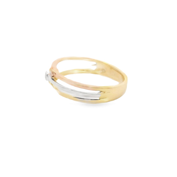 Three Row Diamond Ring