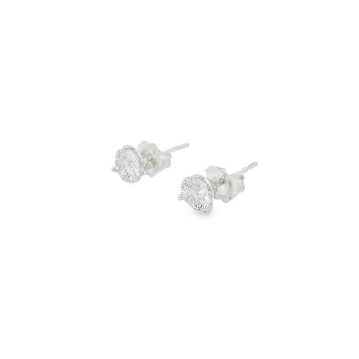 Lab Grown Diamond Solitaire Studs