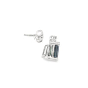 Sapphires and Diamonds Studs