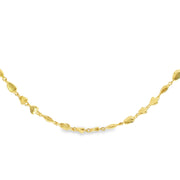 Vermeil Nugget Choker Necklace