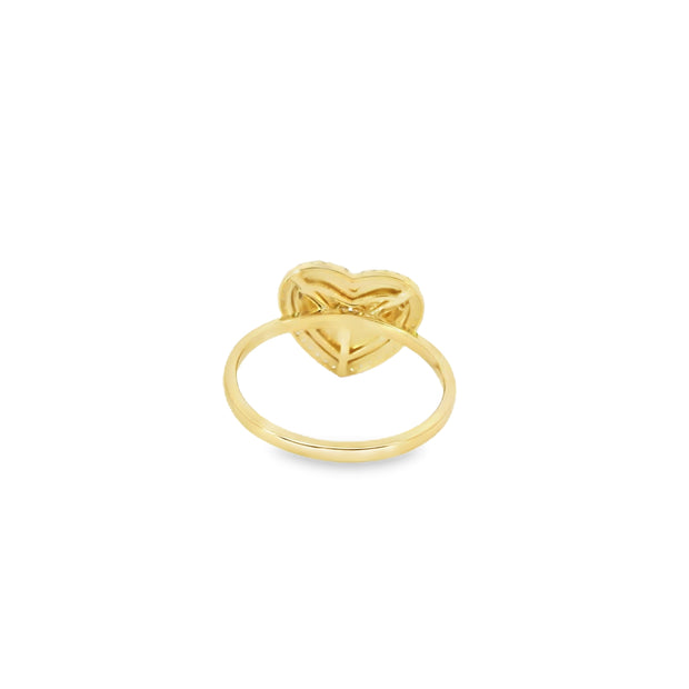 Diamond Heart Ring