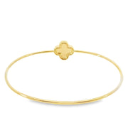 Mother of Pearl Clover Bangle