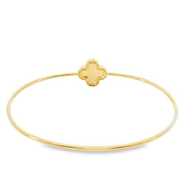 Mother of Pearl Clover Bangle