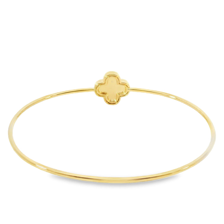 Mother of Pearl Clover Bangle