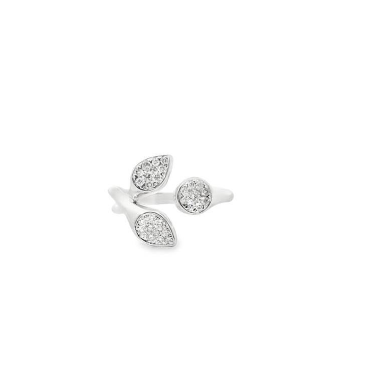 Diamond Cluster Vine Ring