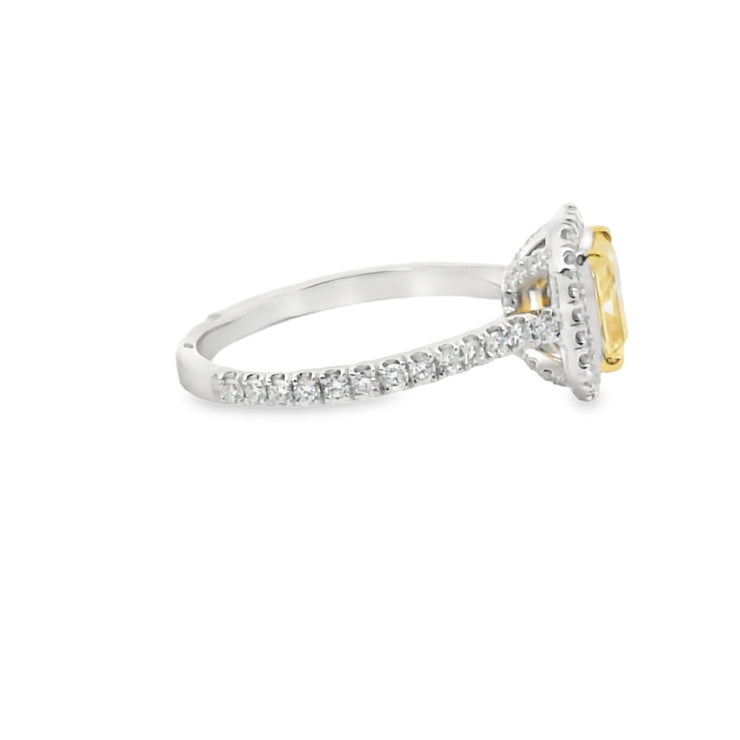 Yellow Diamond Ring