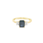 Sapphire and Diamond Ring