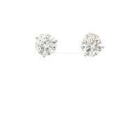 Diamond Solitaire Earrings