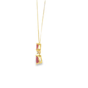 Ruby and Diamond Pendant