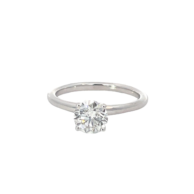 Lab Grown Solitaire Diamond Engagement Ring