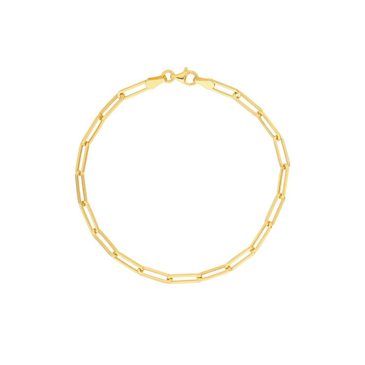 Hollow Paperclip Bracelet