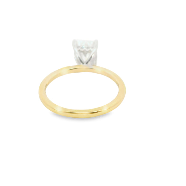 2.00 CT. Emerald Cut Lab Grown Diamond Engagement Ring
