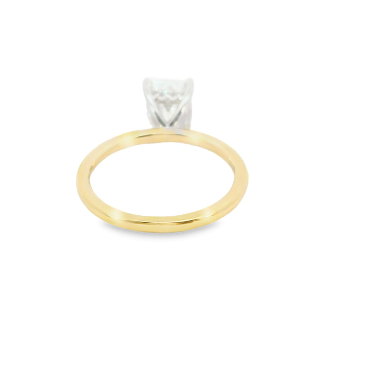 2.00 CT. Emerald Cut Lab Grown Diamond Engagement Ring