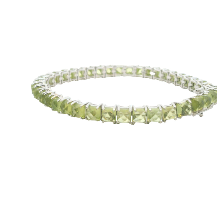 Peridot Tennis Bracelet