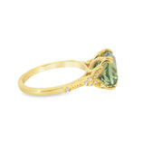 Mint Tourmaline Ring