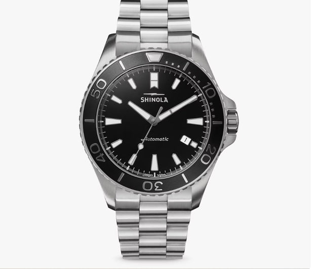 Shinola Gift Set 43 mm Monster Michigan Watch