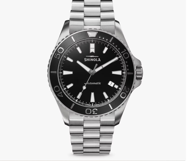 Shinola Gift Set 43 mm Monster Michigan Watch