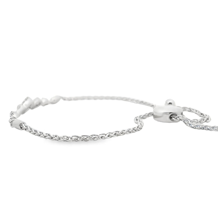 Diamond Infinity Lariat Bracelet