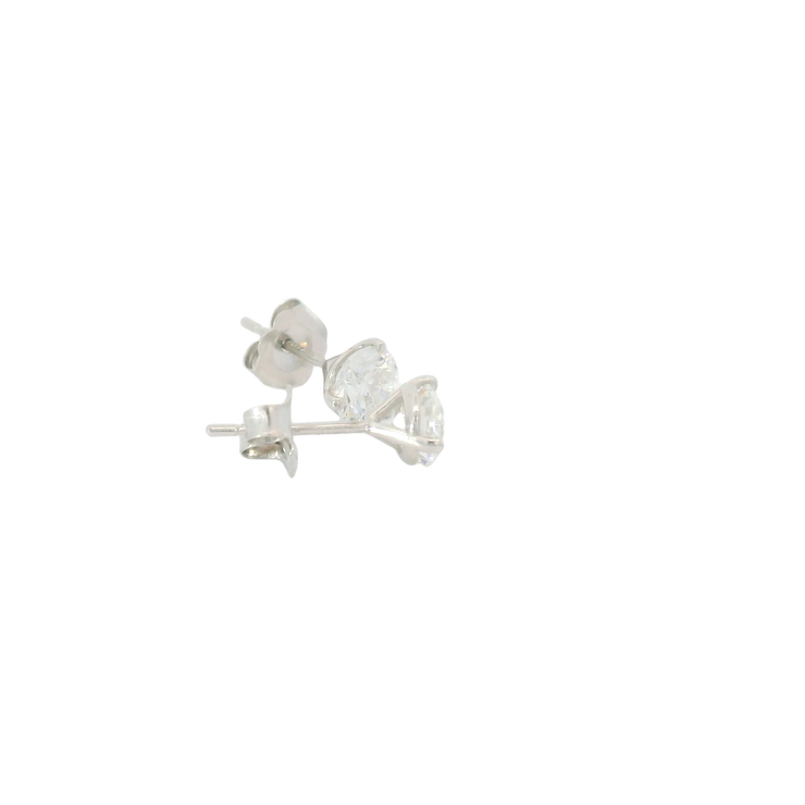 White Gold Lab Grown Diamond Solitaires