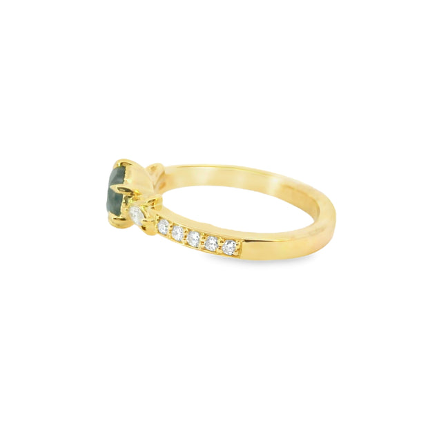 Moss Agate Ring