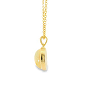 Bezel Set Opal Pendant
