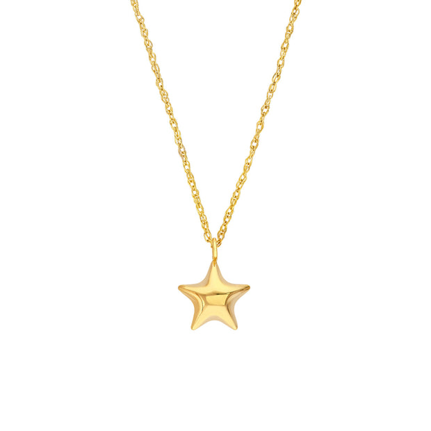 Puffy Star Pendant