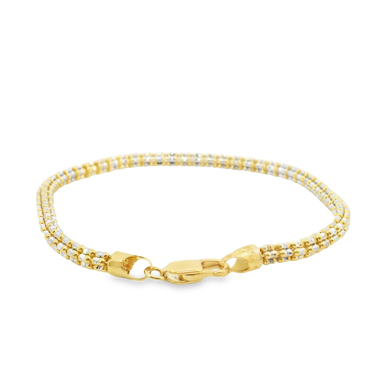 Faux Tennis Bracelet