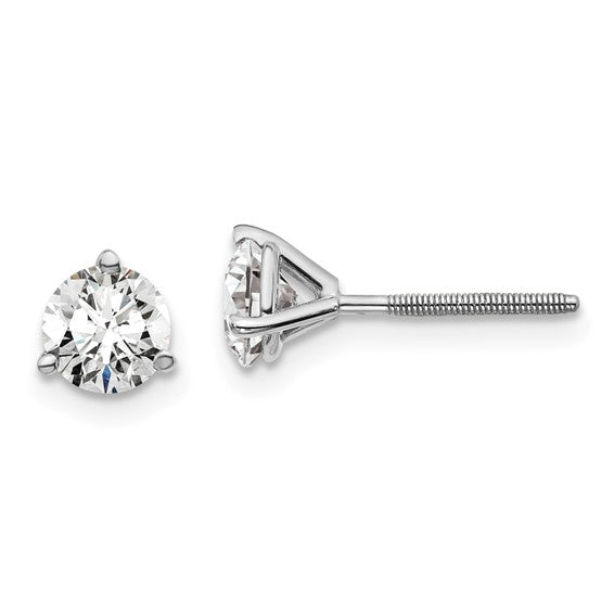 1 CT Lab Grown Diamond Studs