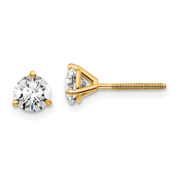 1 CT Lab Grown Diamond Studs