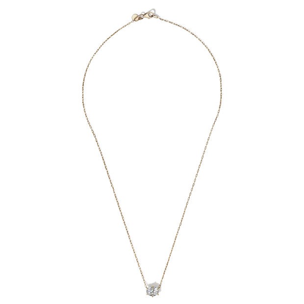 Oval Diamond Pendant