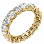 Oversized Lab Grown Eternity Band